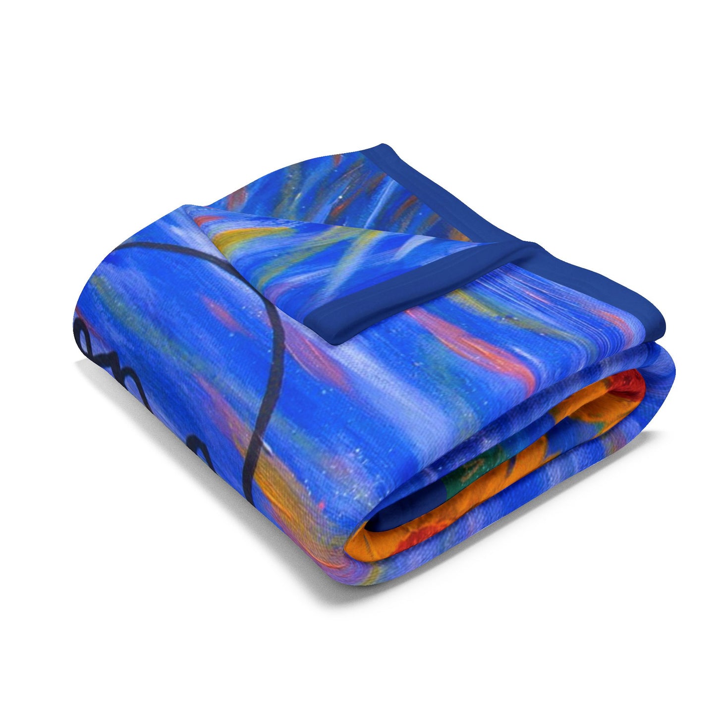 Blanket - Arctic Fleece Blanket with Dancing Sunshine and Butterflies Design